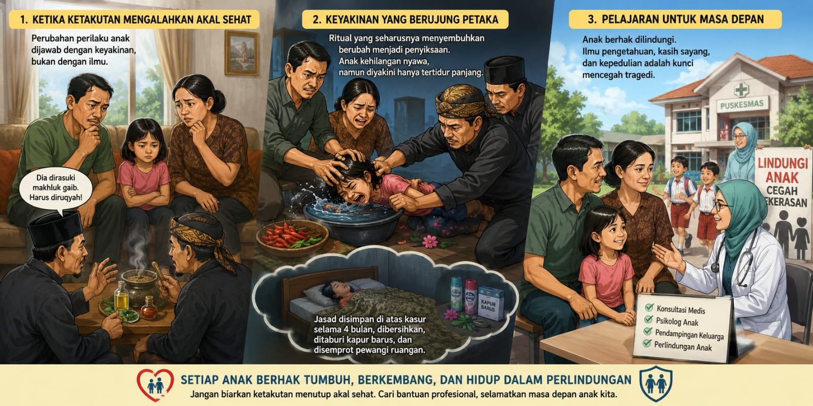 Ketika Ketakutan Mengalahkan Akal Sehat Orang Tua